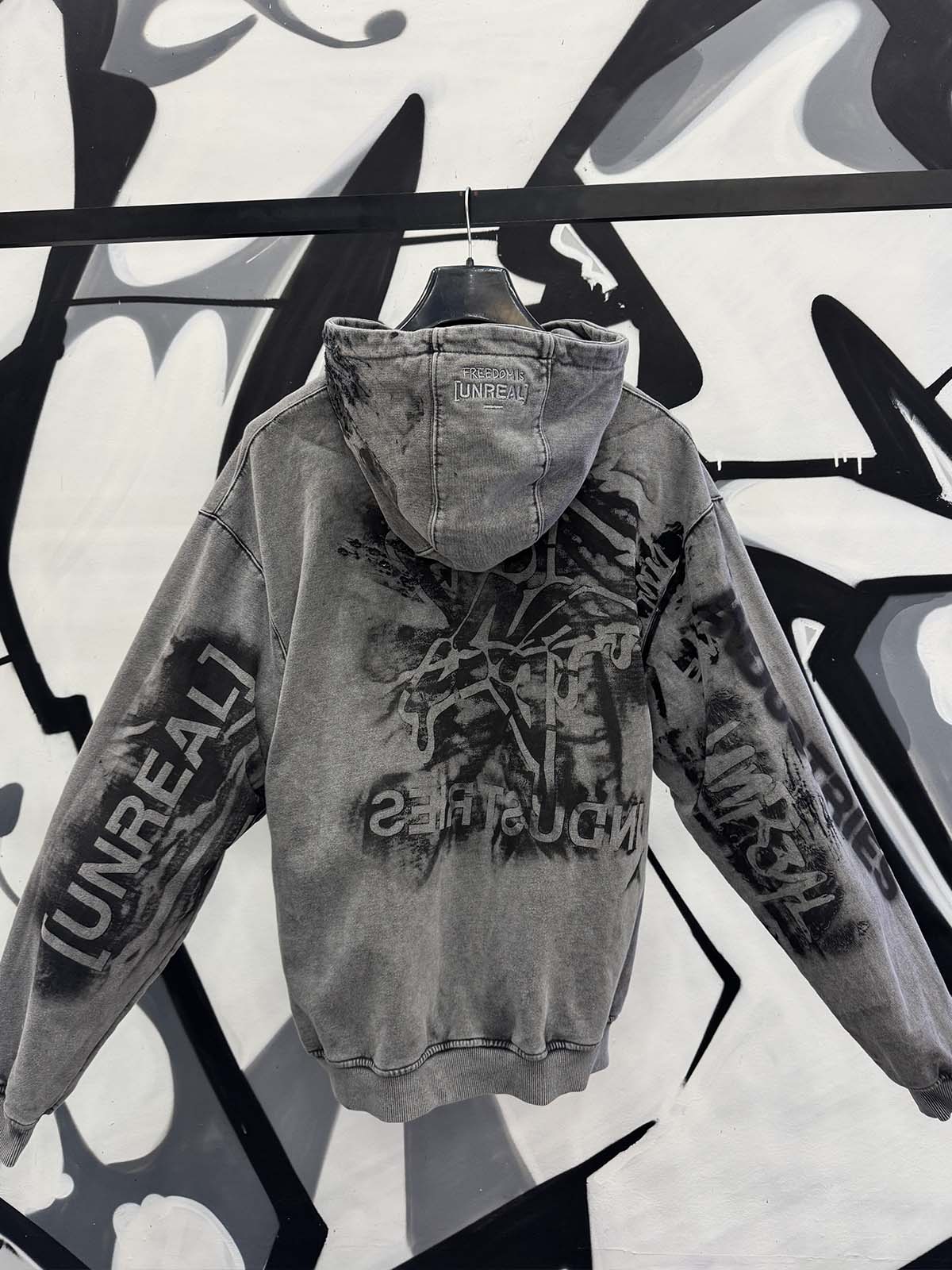 UNREAL Star Collapse Custom Hoodie Size M