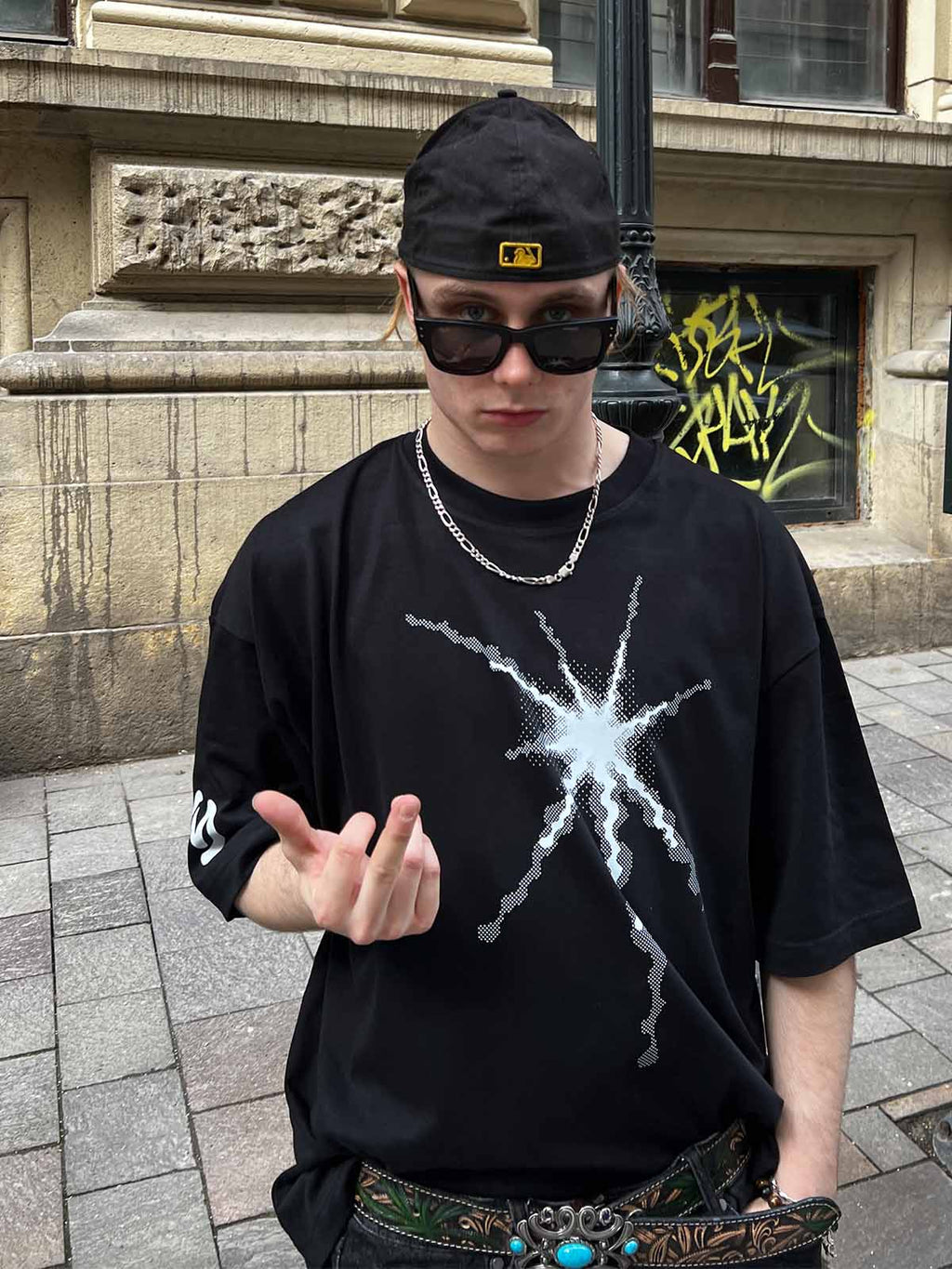 UNREAL OP Tee Black - [UNREAL] Industries