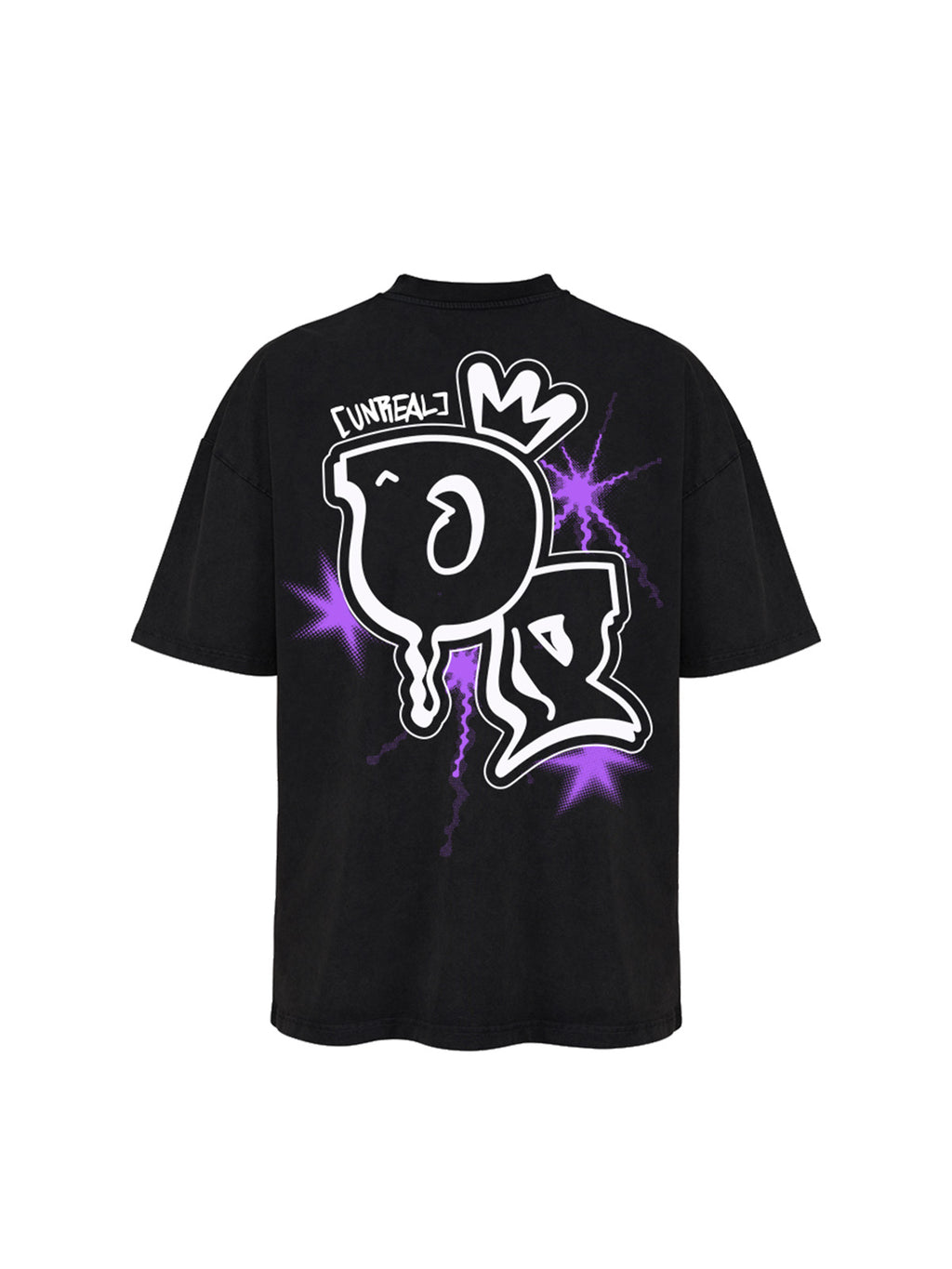 UNREAL OP Tee Black - [UNREAL] Industries