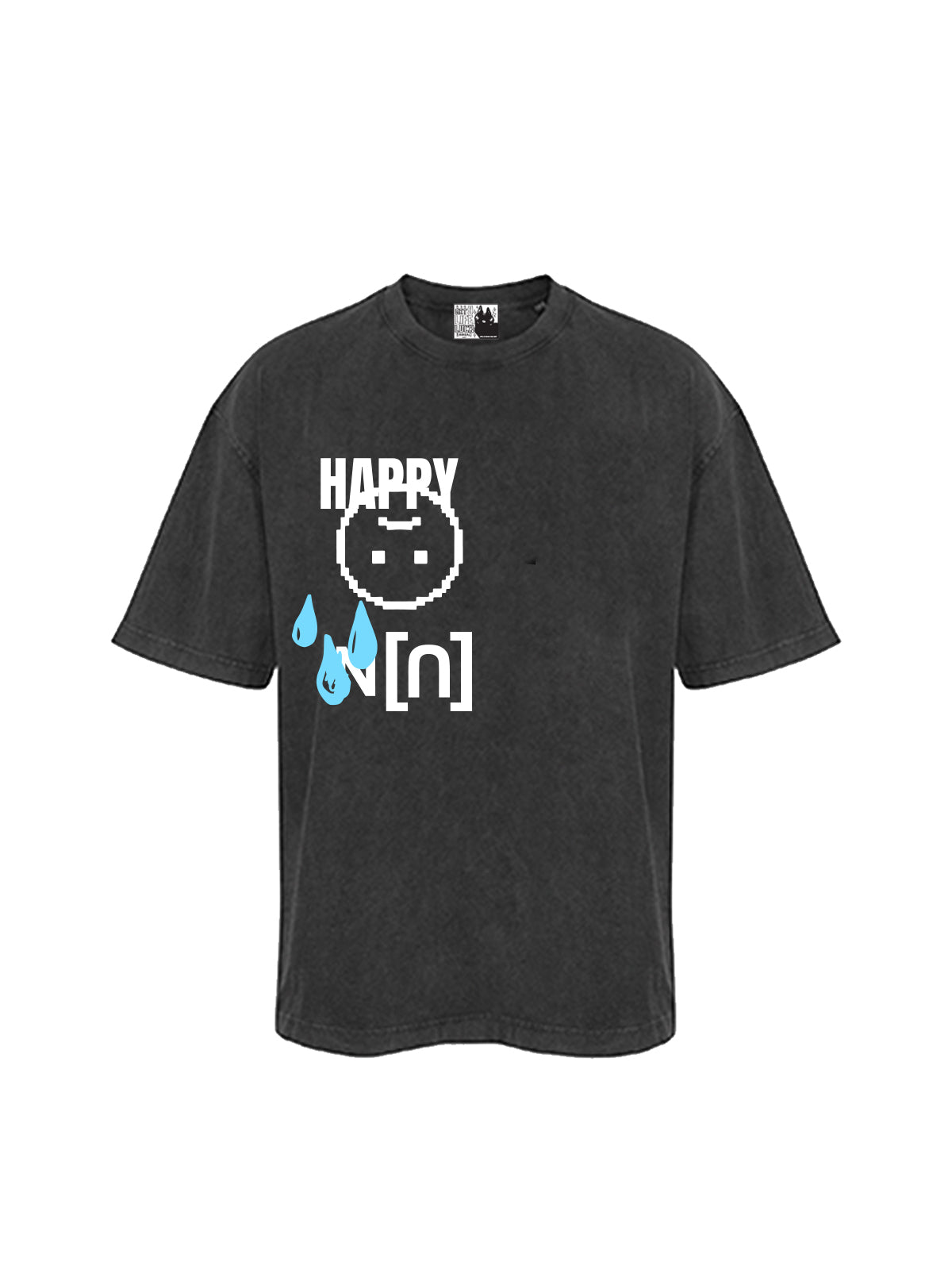 UNREAL Happy Tee Washed - [UNREAL] Industries