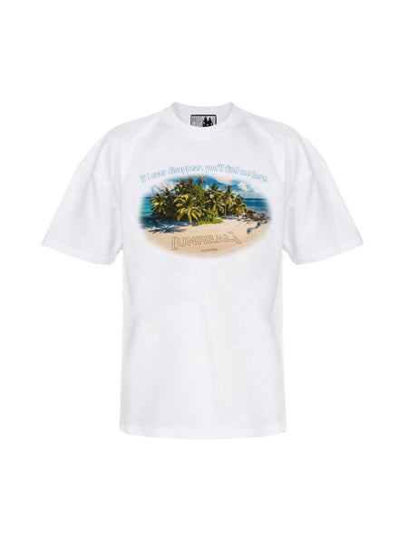 UNREAL Island Tee White - light weight - – [UNREAL] Industries