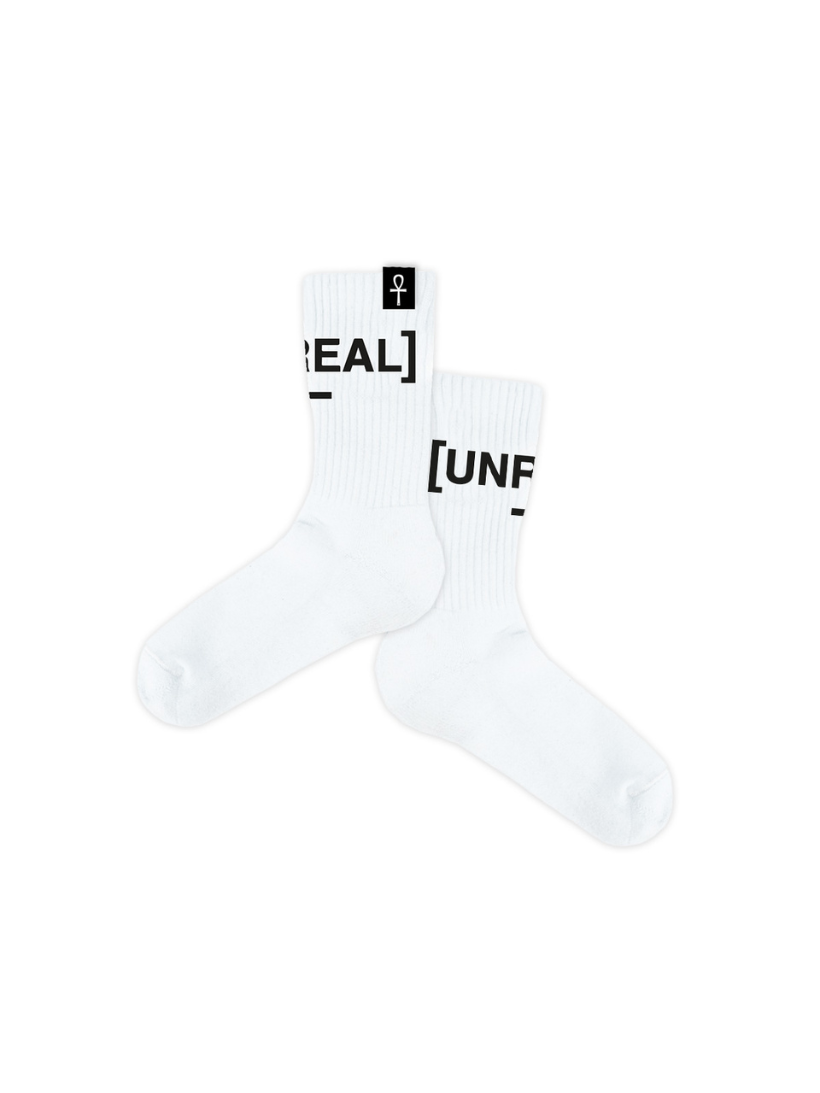 [UNREAL] Label Socks – [UNREAL] Industries