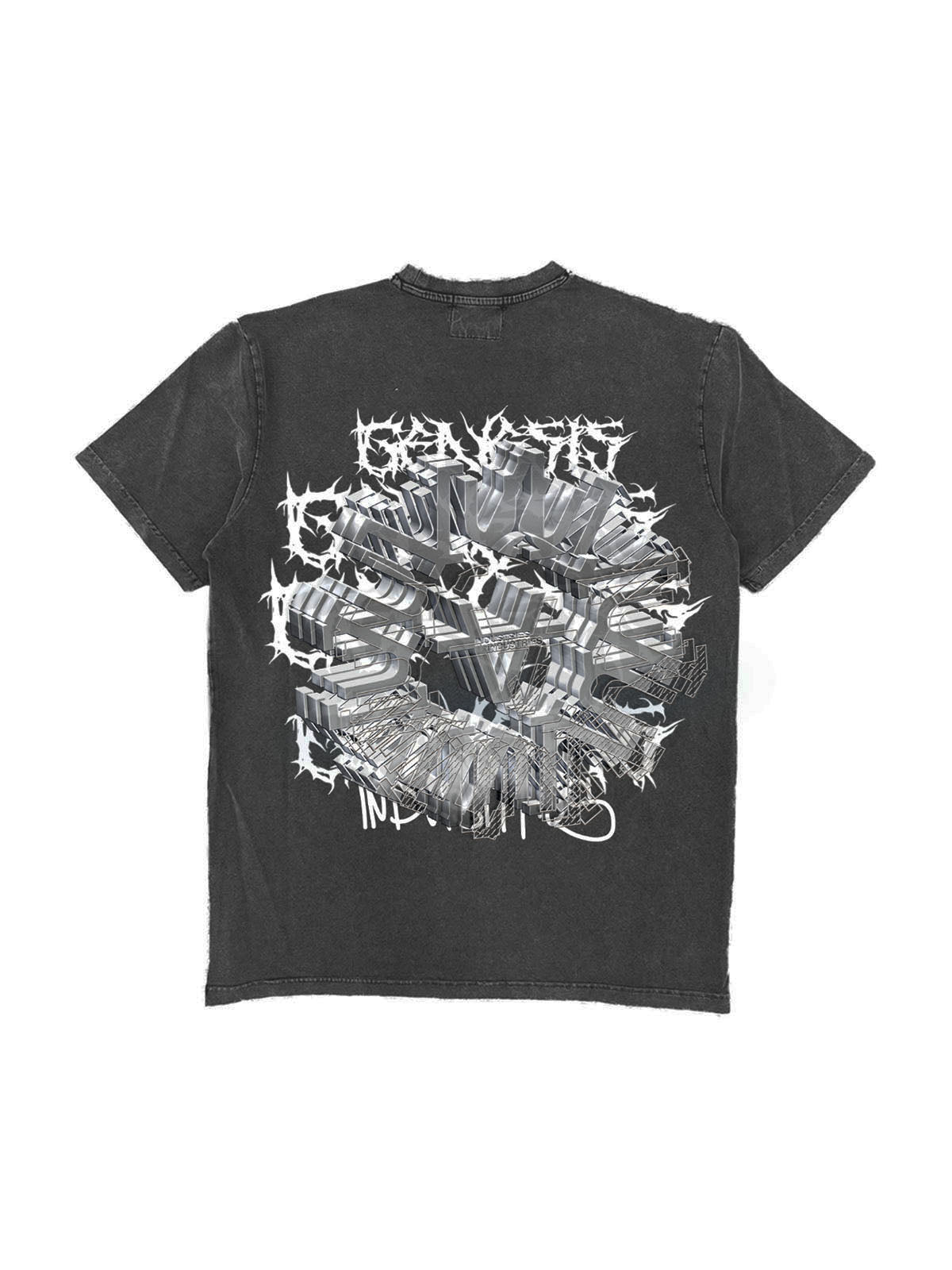 UNREAL Anarchy Tee Stone Washed