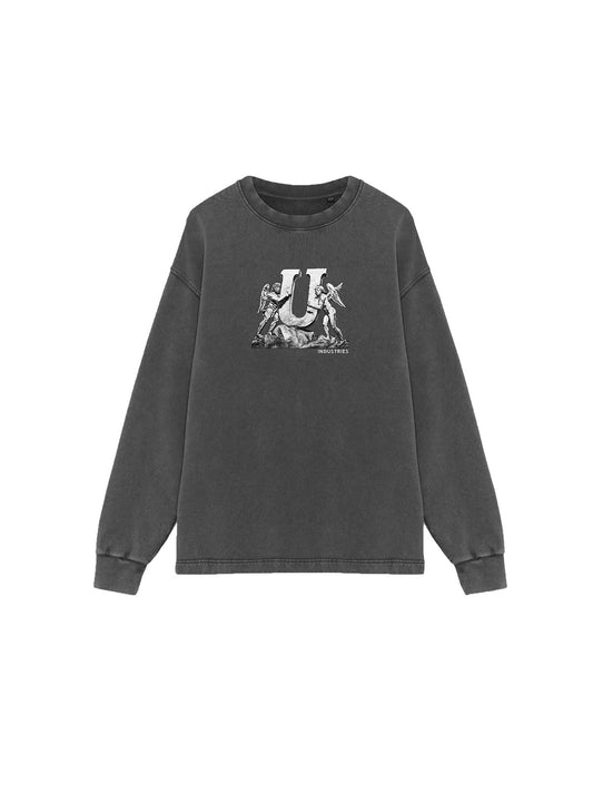 UNREAL Angels & Demons Crewneck Washed