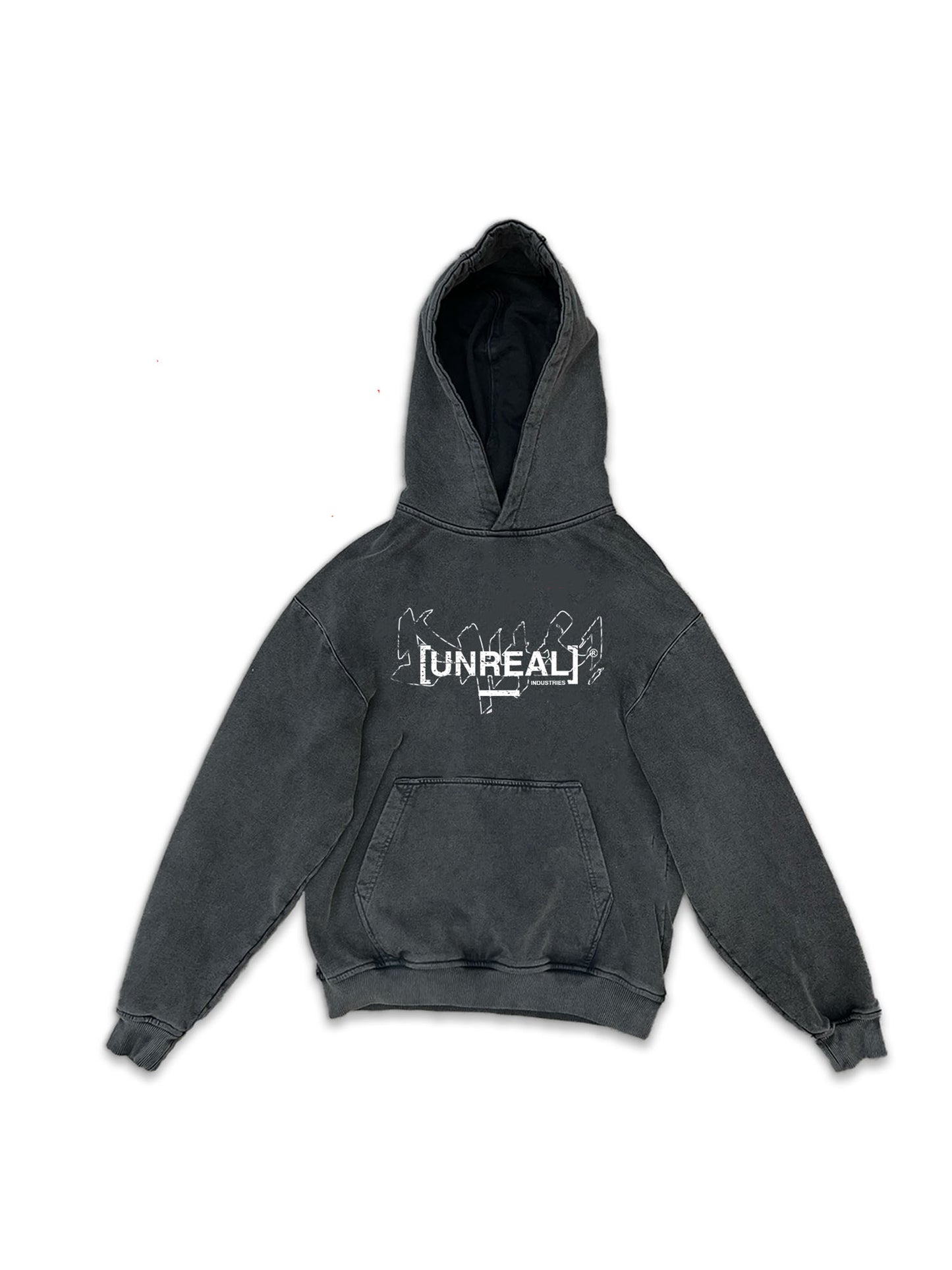 UNREAL Toaster Hoodie Washed black