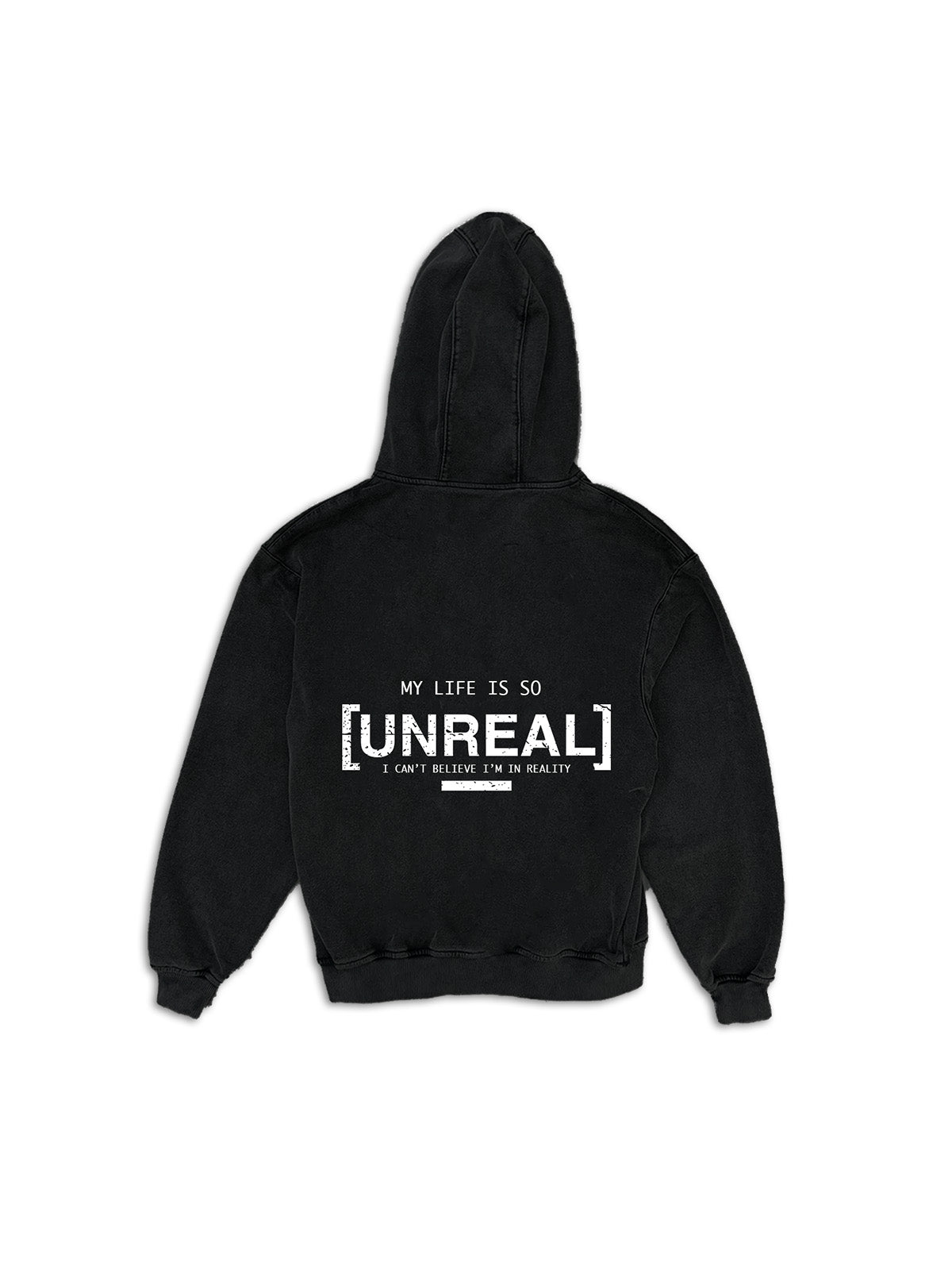 UNREAL Signature Hoodie Jet Black