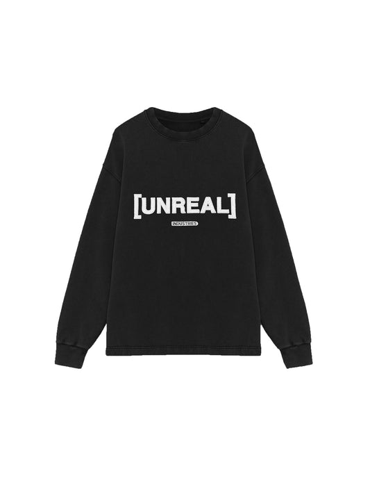 UNREAL Patched logo Crewneck