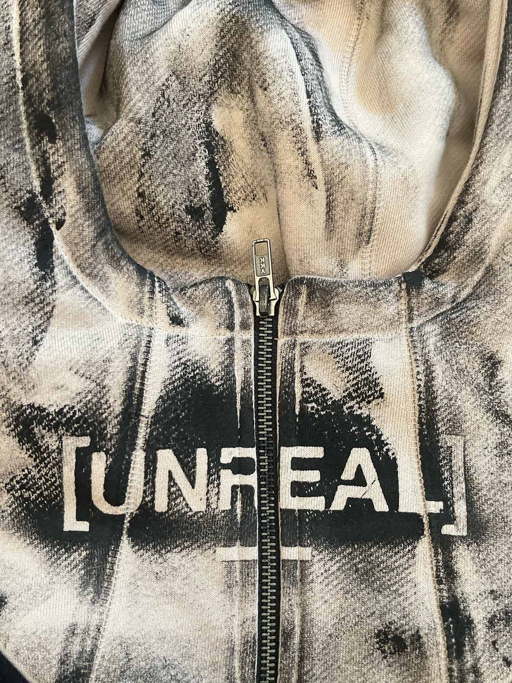 UNREAL Fallout Quarter Zip Hoodie 500 gsm - [UNREAL] Industries