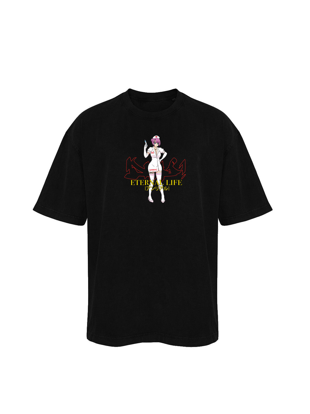 UNREAL God mode Tee Jet Black