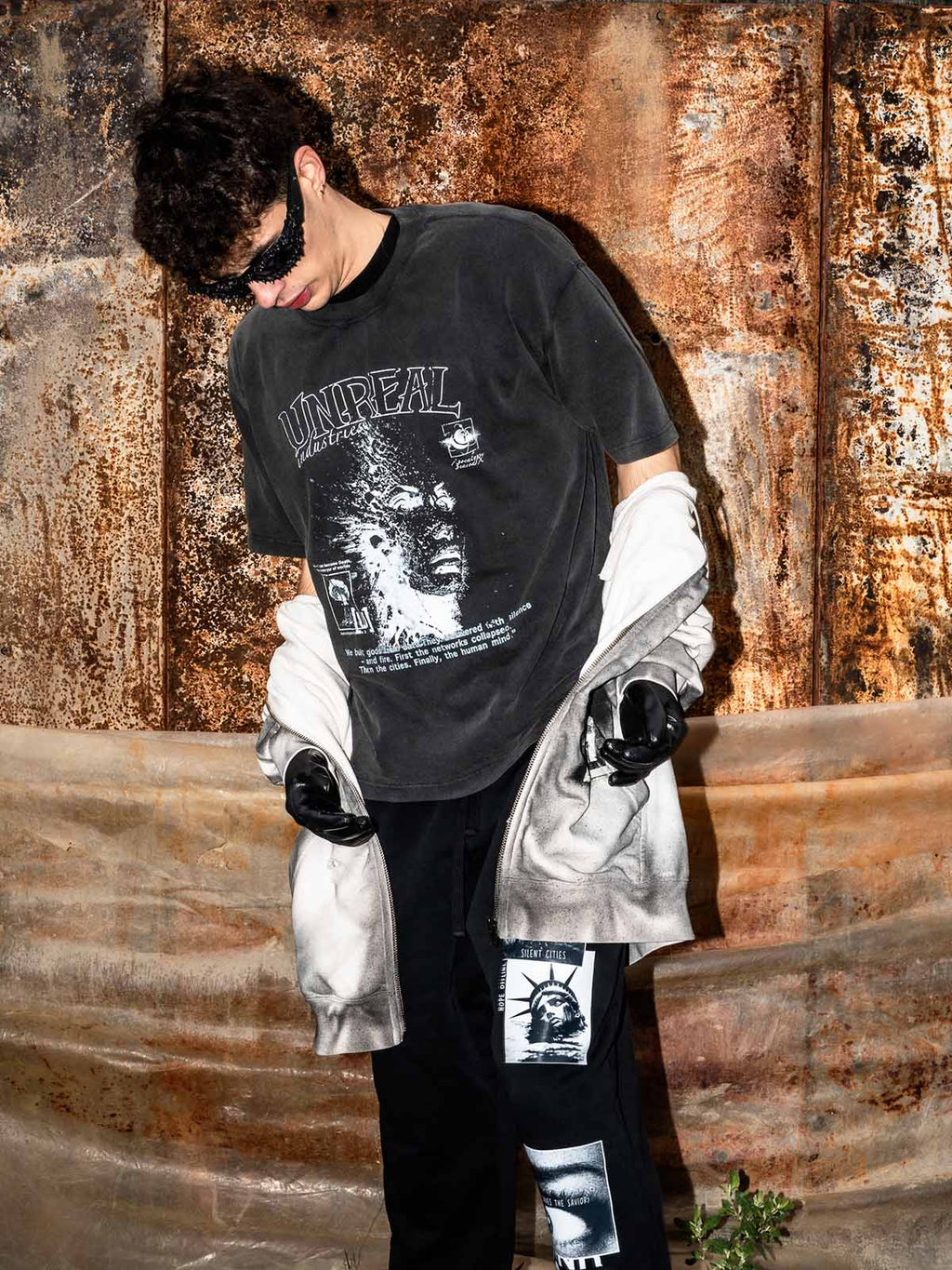 UNREAL Apocalypse Tee Washed - [UNREAL] Industries