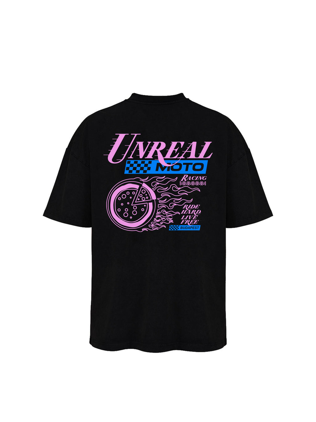 MOTO X UNREAL Black Tee