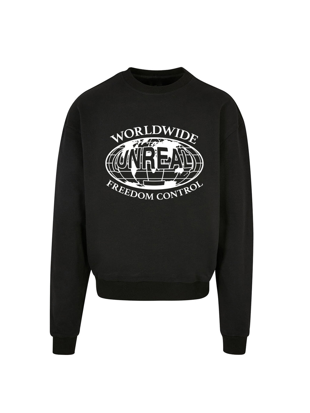 UNREAL FREEDOM CONTROL Crewneck Black
