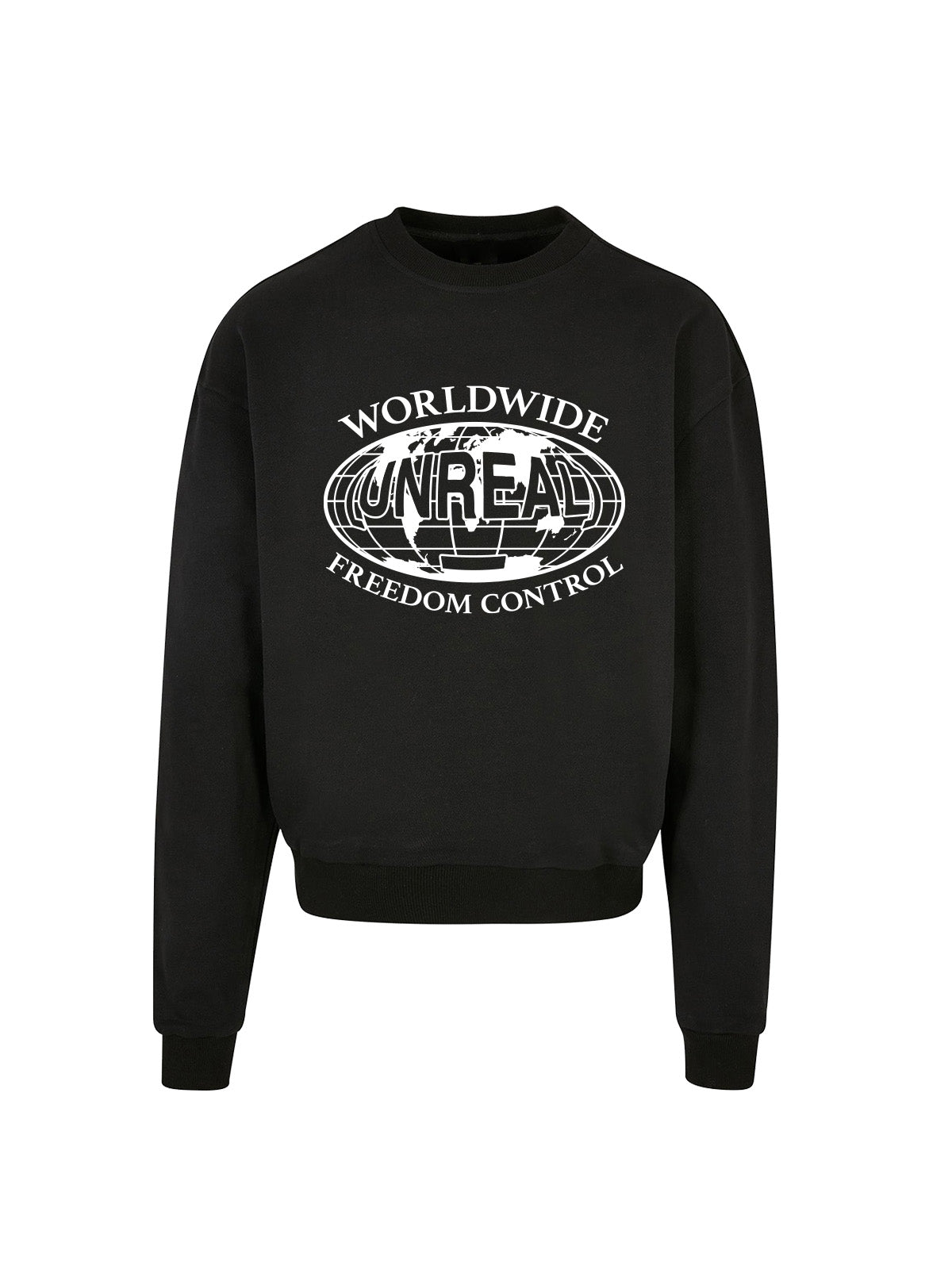 UNREAL FREEDOM CONTROL Crewneck Black