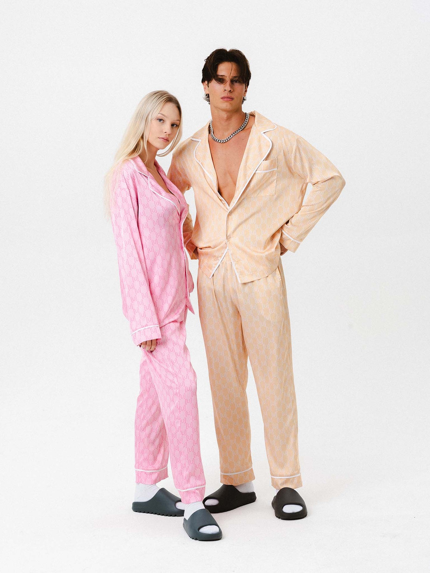 DREAM DRESS Satin Pajama  for Home and Streetwear – Luxury and Comfort Unreal Szeprethy Roli Pizsi Couple goals