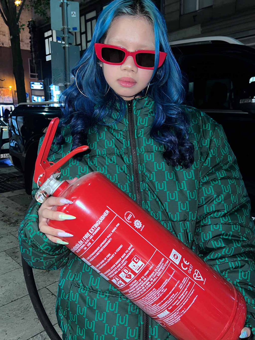 Jachetă pufă UNREAL The EYE 