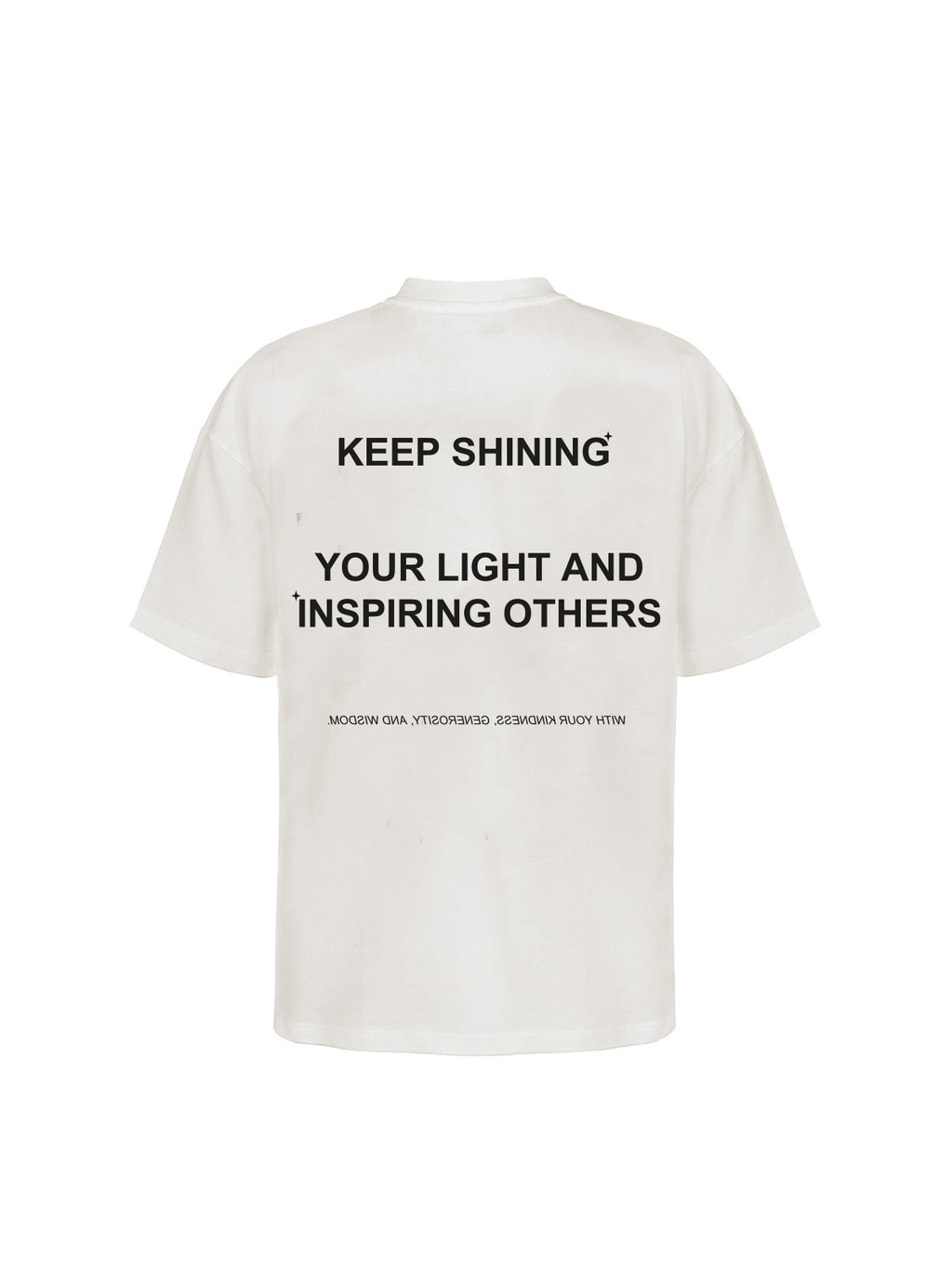 UNREAL Keep Shining Tee Off White