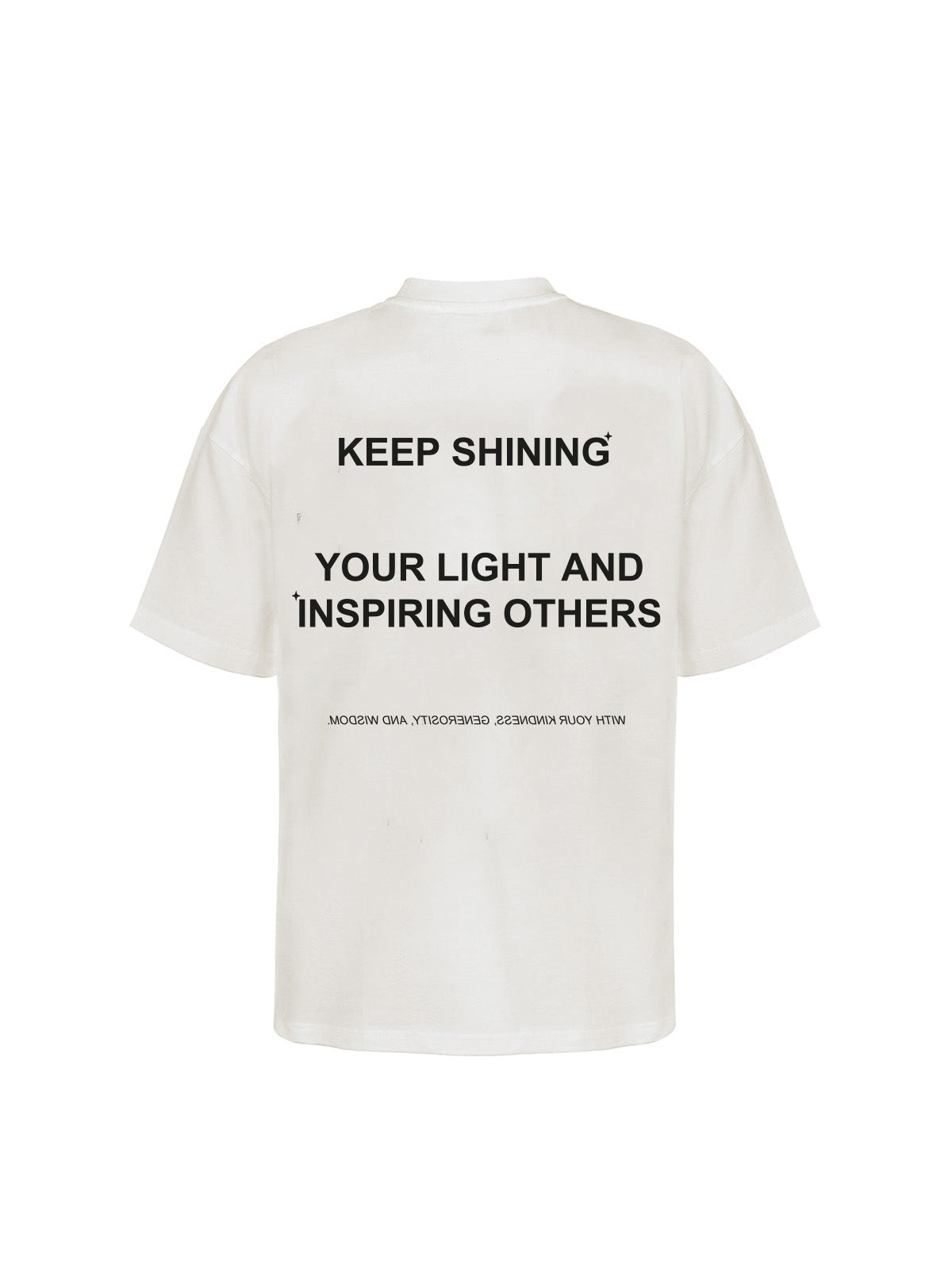 UNREAL Keep Shining Tee Off White