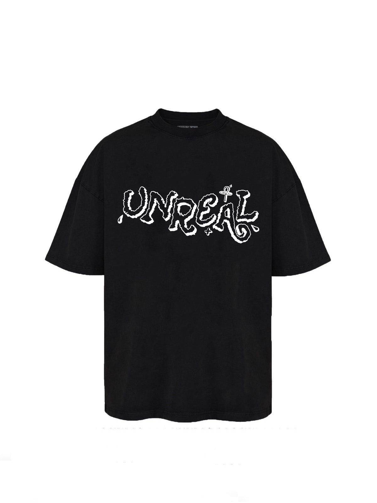 Tricou UNREAL Mind control negru