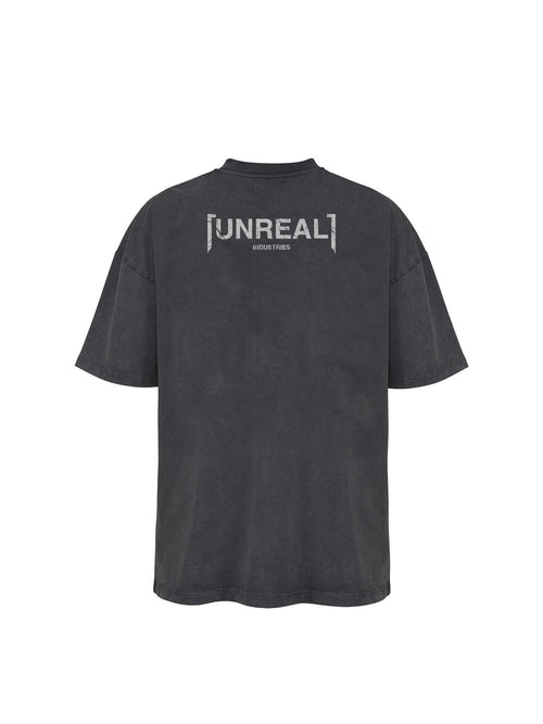 UNREAL No Entry Tee Washed - [UNREAL] Industries