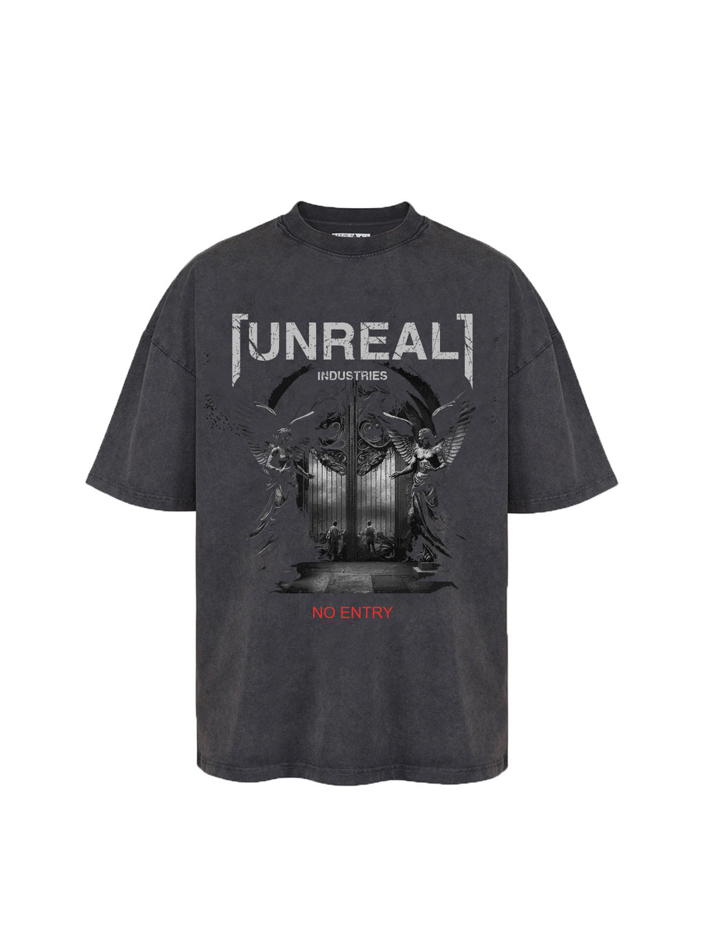 UNREAL No Entry Tee Washed