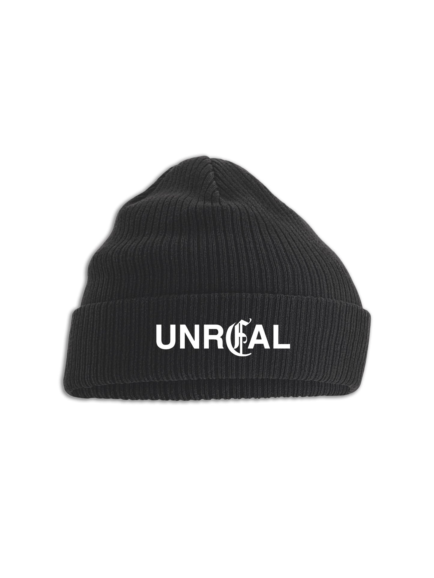 UNREAL Organic Cotton SK8 Beanie Black