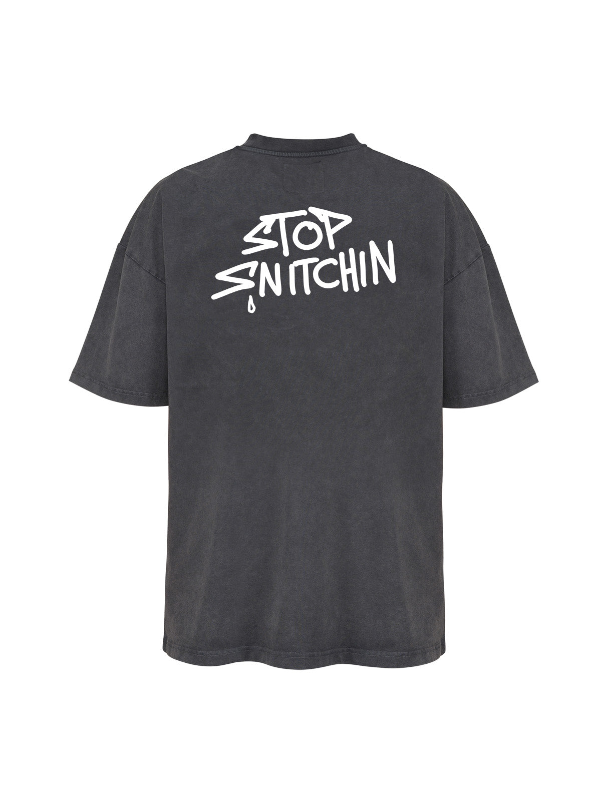 UNREAL Stop Snitchin Tee Washed