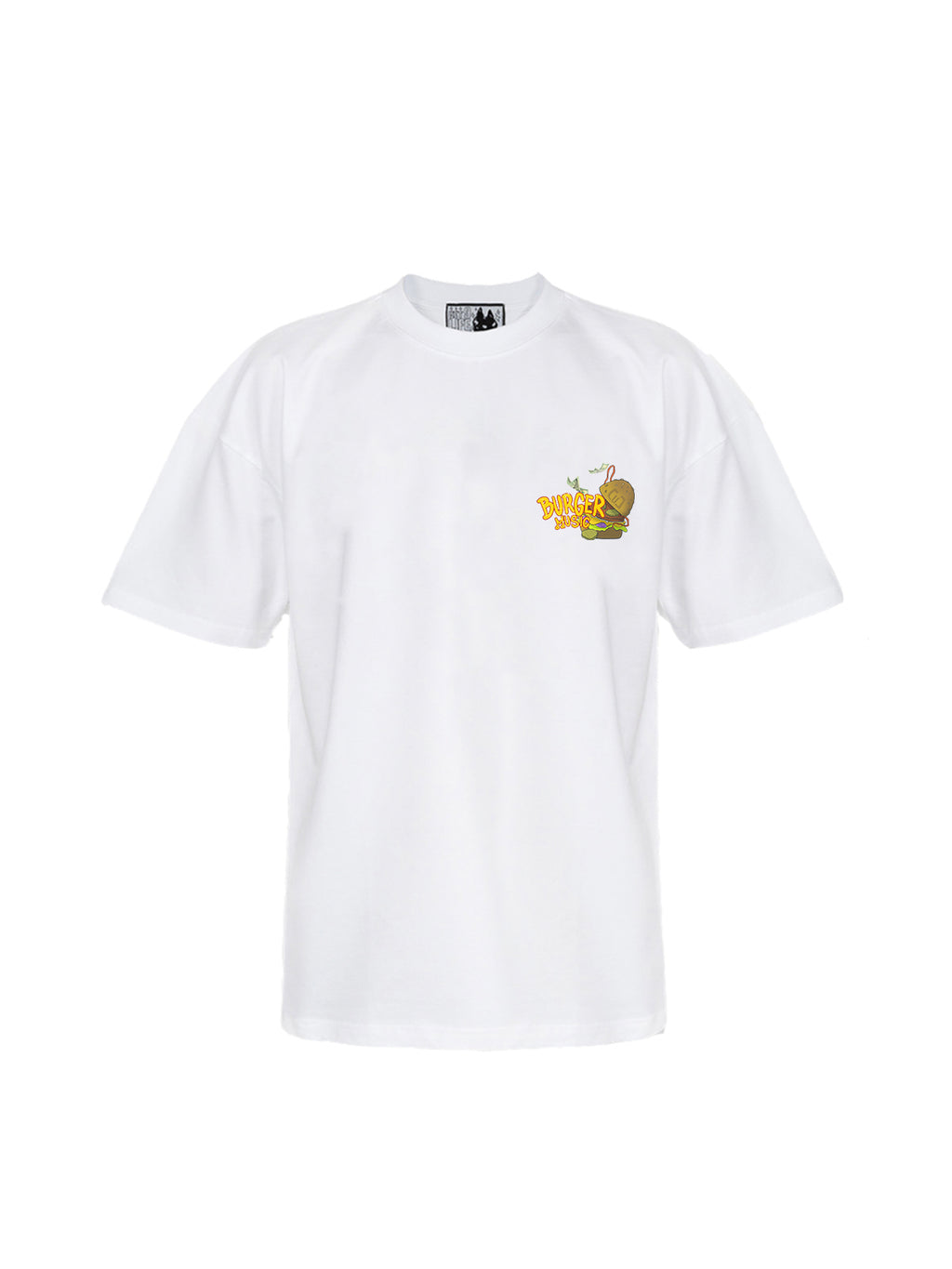 UNREAL StarboyRolo Burger Tee White - [UNREAL] Industries
