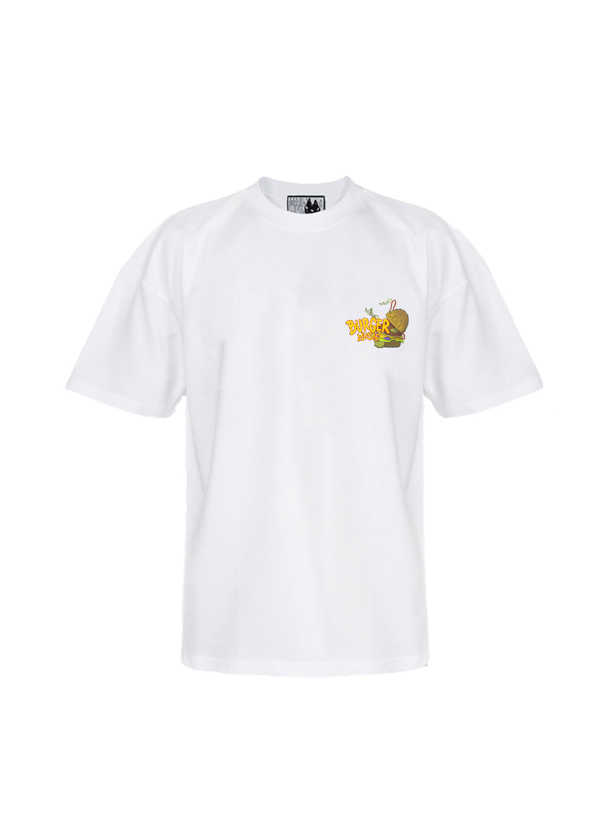 UNREAL StarboyRolo Burger Tee White - [UNREAL] Industries