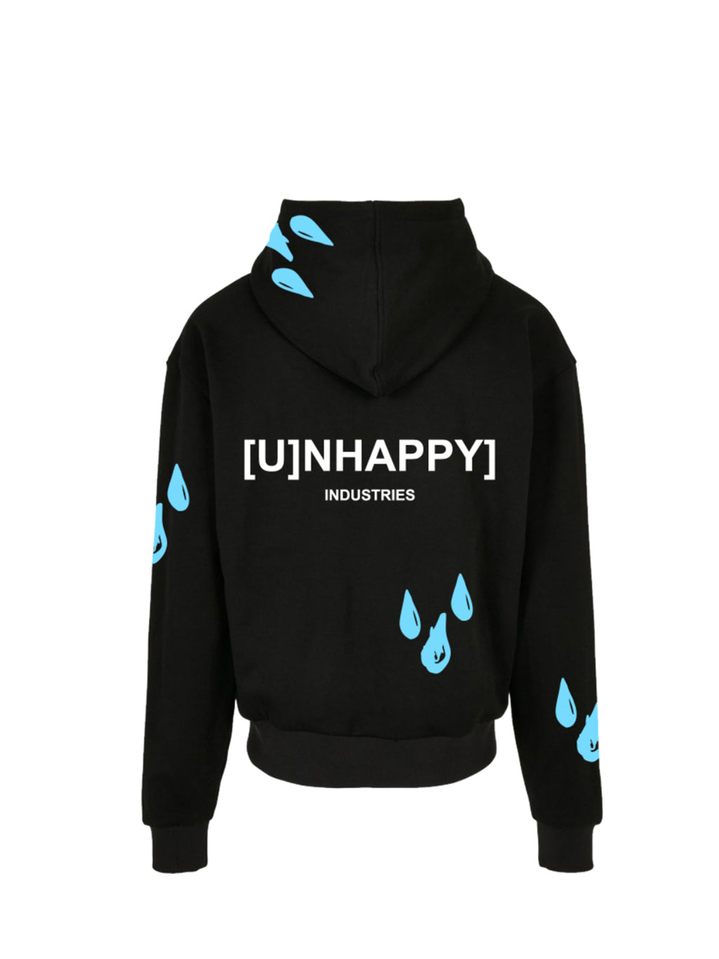UNREAL Happy Hoodie Black - [UNREAL] Industries