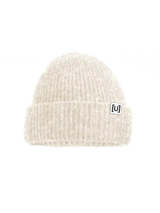 UNREAL Cosy Label Beanie Cream