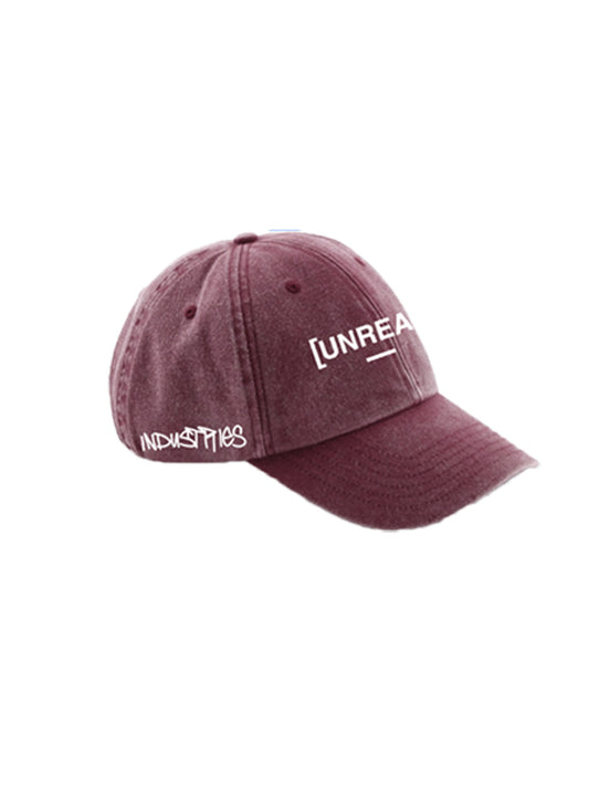 UNREAL Baseball Cap Washed Red