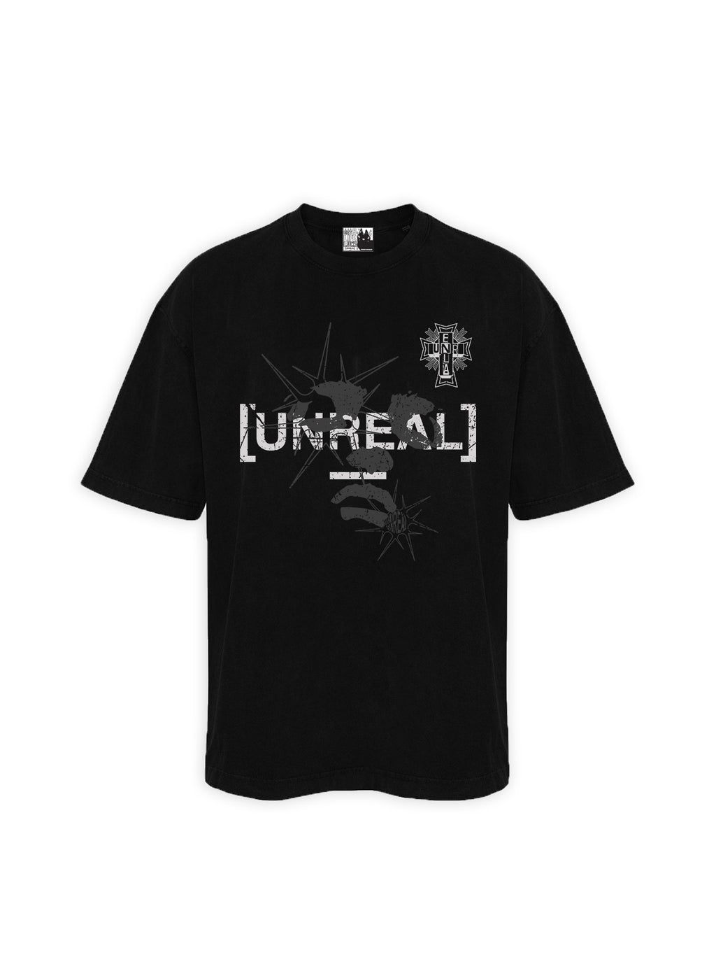 UNREAL SPIKE FACE  Tee - [UNREAL] Industries