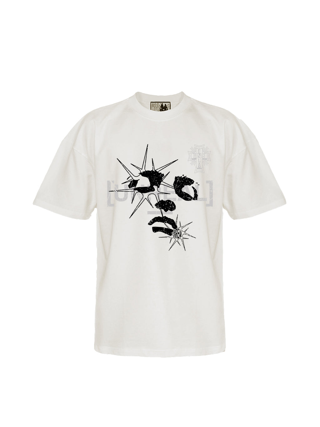 UNREAL SPIKE FACE  Tee - [UNREAL] Industries