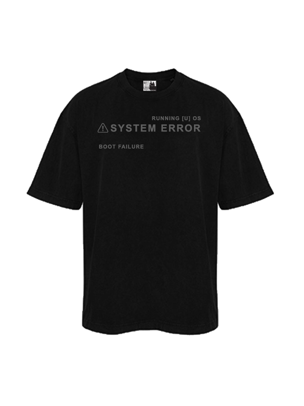 UNREAL System Error Tee Black - [UNREAL] Industries