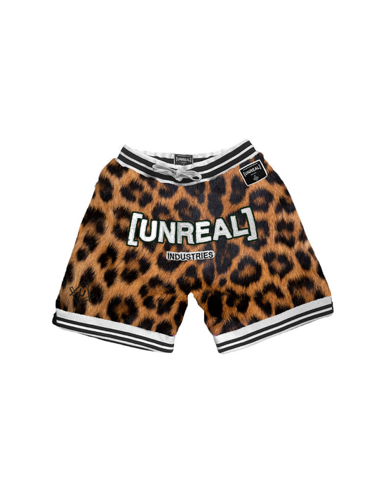 UNREAL Team Shorts Leopard