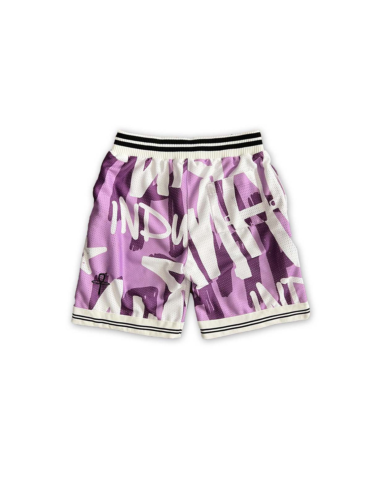 UNREAL Team shorts purple signature