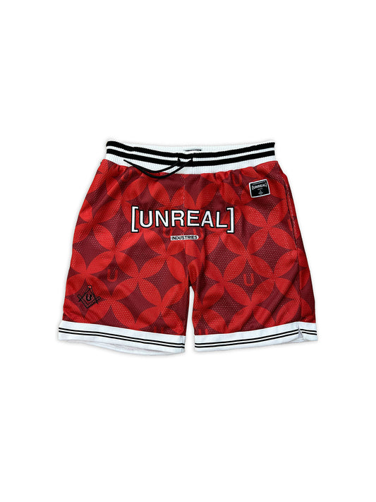 UNREAL Team shorts dollar green