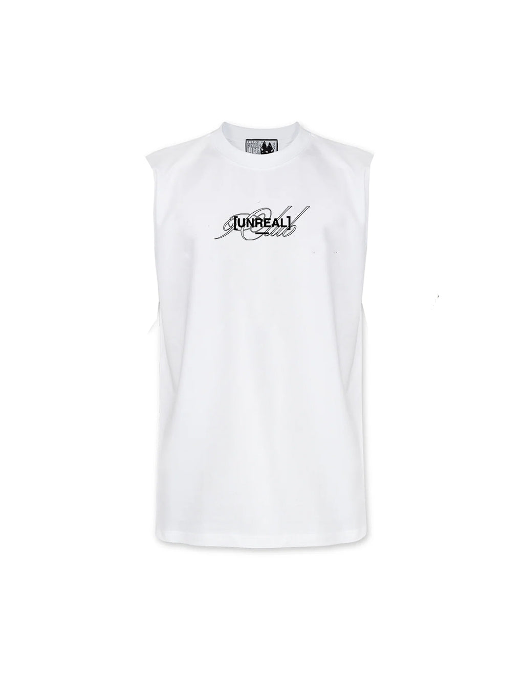 UNREAL 9CLUB Tank top white - [UNREAL] Industries