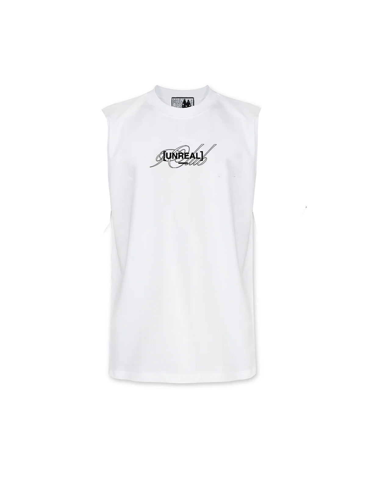 UNREAL 9CLUB Tank top white - [UNREAL] Industries