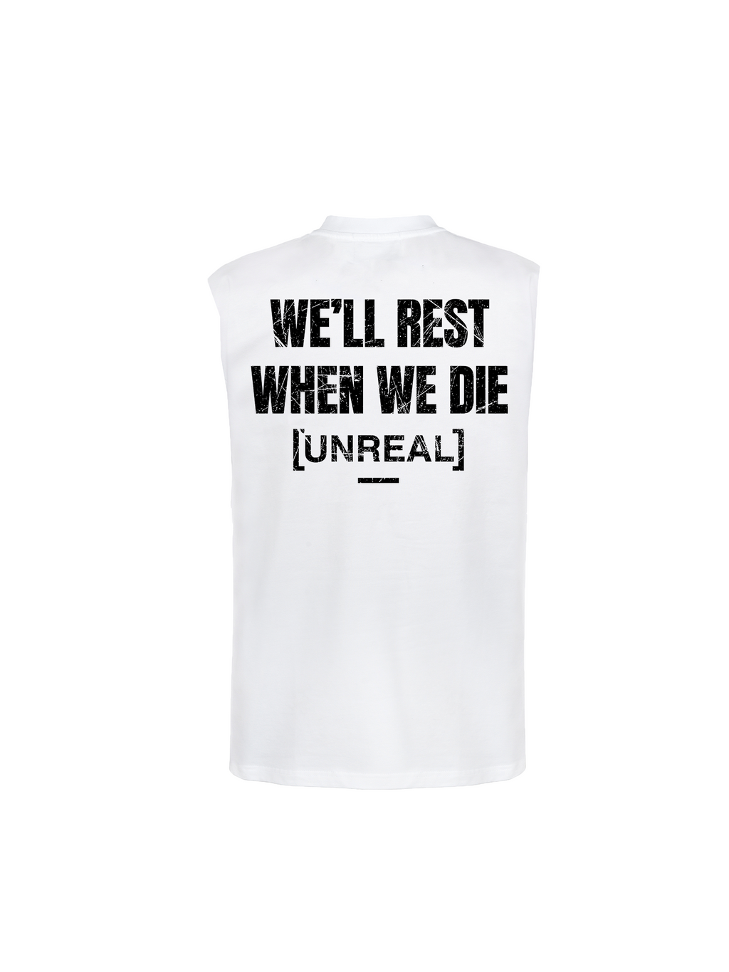 UNREAL Never Stop Tank top white