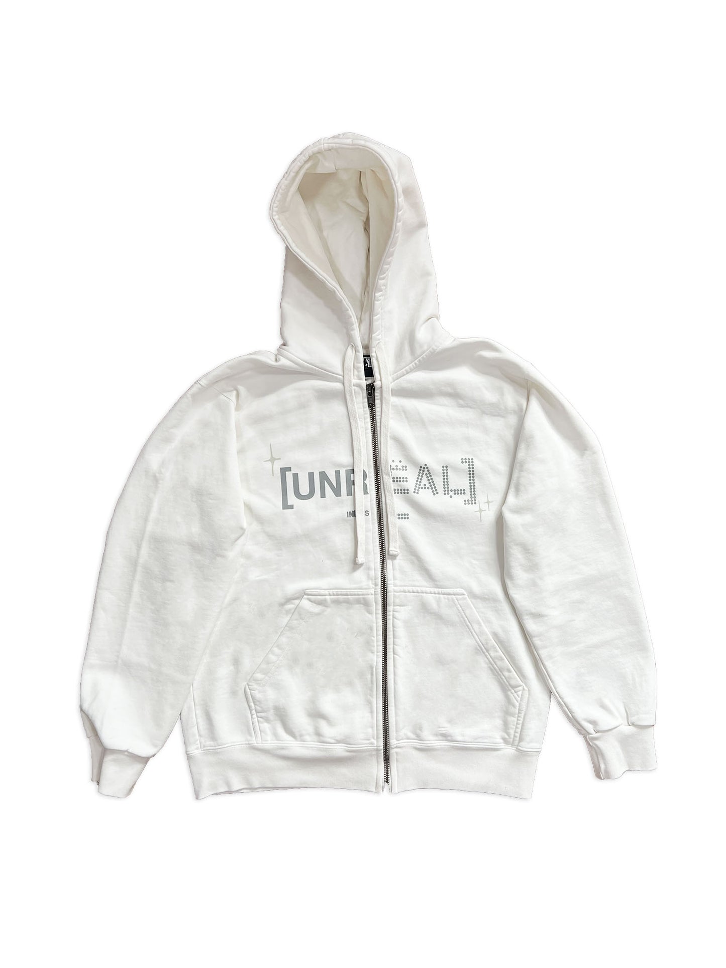 UNREAL Signature Off-White Zipup
