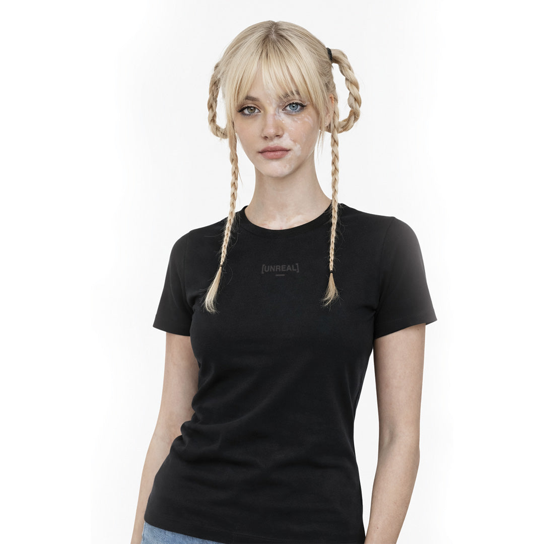 UNREAL CORE WOMEN’S TEE BLACK - [UNREAL] Industries